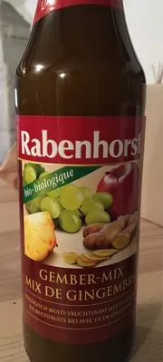 Jus Multifruits Mix De Gingembre Rabenhorst , code 4004192001193