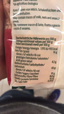 Crunchy Müsli Waldbeere bio Zentrale 375 g, code 4005009101105