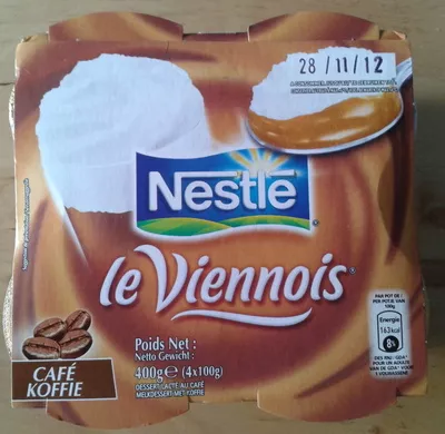 Le Viennois (Café) Nestlé, Le Viennois 400 g (4 x 100 g), code 4005500029168