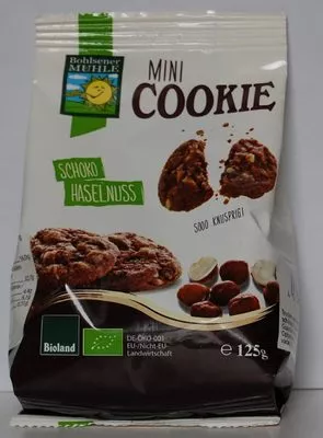 Mini cookie Bohlsener Mühle 125 g, code 4005561002421