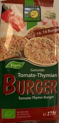 Burger tomato-thyme Bohlsener Mühle , code 4005561002469