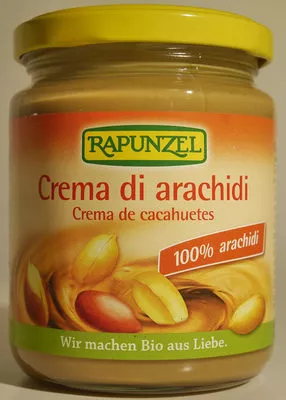 Crema de cacahuete ecológica Rapunzel 250 g, code 4006040000136