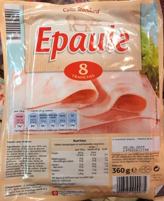 Épaule cuite standard Dia 360 g, code 4006259009975