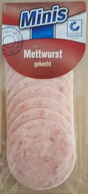 Mettwurst gekocht Minis 50 g, code 4006639021801