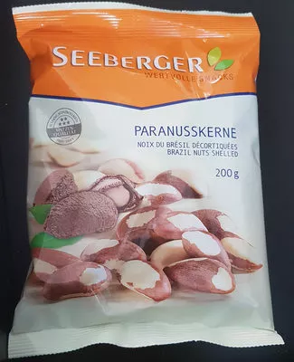 Noix du Brésil décortiquées Seeberger 200 g, code 4008258121016