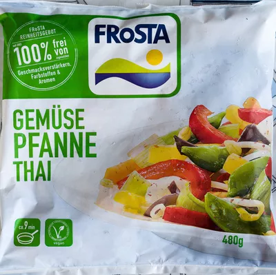 Gemüse Pfanne Thai FRoSTA 480 g, code 4008366006939