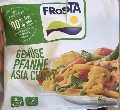 Gemüse pfanne asia curry FRoSTA 480 g, code 4008366009336