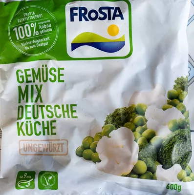 Gemüse Mix deutsche Küche ungewürzt FRoSTA 600 g, code 4008366009459