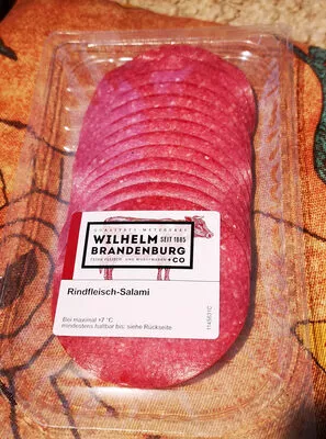 Rindfleisch-Salami Wilhelm Brandenburg 80g, code 4008401149157