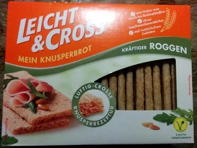 Leicht & Cross Roggen Leicht & Cross 125 g, code 4008404001018