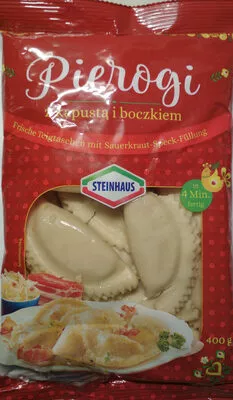 Pierogi z kapustą i boczkiem Steinhaus 400 g, code 4009337903738