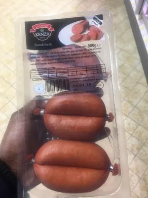 Saucisson à l'ail Halal Kenza halal 500g, code 4010198016161