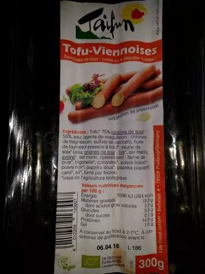 Tofu-Vienesas Taifun 300 g, code 4012359133007