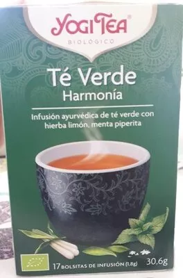 Té verde harmonia Yogi Tea , code 4012824401907