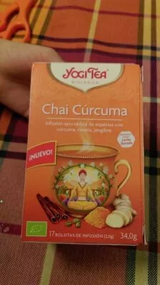 Curcuma Chai Yogi Tea 34 g, code 4012824404151