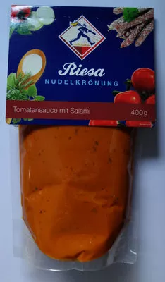 Nudelkrönung - Tomatensauce mit Salami Riesa 400 g, code 4013423800382