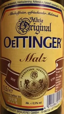 Oettinger Malz  500.0 g, code 4014086010392