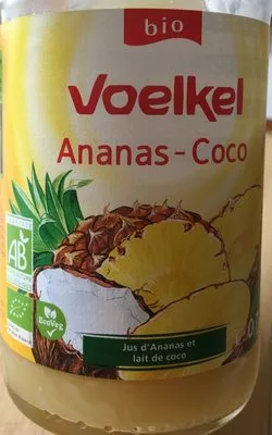 Jus D'ananas Coco Voelkel , code 4015533024658