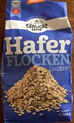 Haferflocken Großblatt Vollkorn Bauck Hof 500g, code 4015637883113