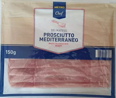 Prosciutto Mediterrano Metro Chef 150 g, code 4018905544747