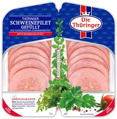 Thüringer Schweinefilet gefüllt Die Thüringer 2 x 40 g, code 4019252052527