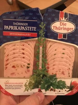 Thüringer Paprikapastete Die Thüringer 100g, code 4019252053111