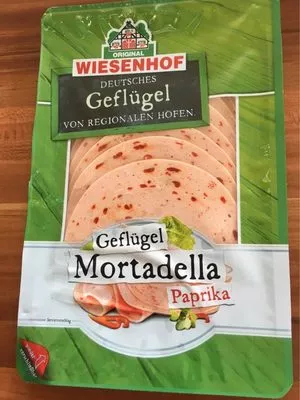 Geflügel Mortadella Paprika Wiesenhof 100 g, code 4019467483505