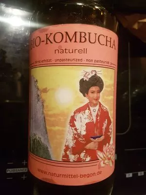 KOMBUCHA NATUREL Begon, Naturmittel 750 ml, code 4026292002009