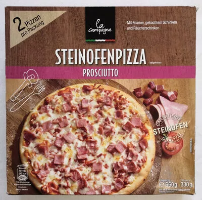 la campagna Steinofenpizza Prosciutto la campagna 2x 330 g = 660 g, code 4028857004640