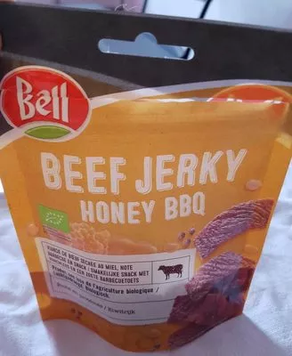 Beef Jerky Honey BBQ Bell 25 g, code 4034167100194