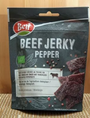 Beef Jerky Pepper Bell 25 g e, code 4034167100200