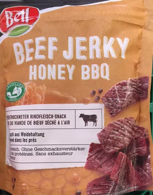 Beef Jerky Honey BBQ Bell 25 g, code 4034167104734