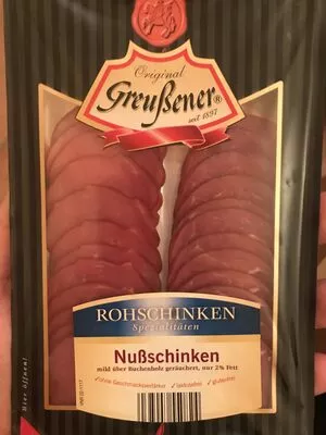 Nußschinken Greußener 80g, code 4038407550824