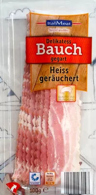 Delikatess Bauch gegart ItalMeat 100 g, code 4042121960197