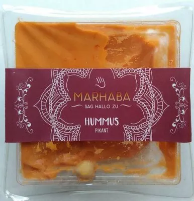 Hummus pikant Marhaba, Popp 160 g, code 4045800718249