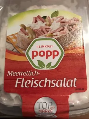 Popp Meerrettich Fleischsalat Feinkost popp 200g, code 4045800720471