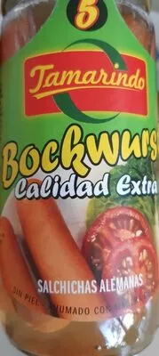 Bockwurst calidad extra Tamarindo , code 4048952073020