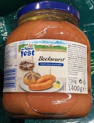 Salchichas Ahumadas Bockwurst  1400 g, code 4056489035329