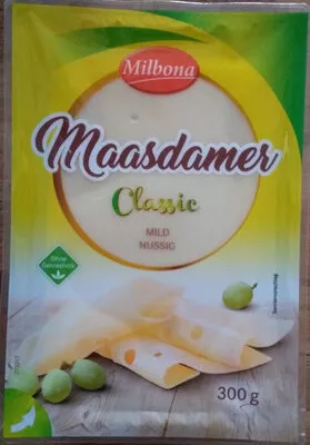 Maasdamer classic Milbona 300 g, code 4056489035510