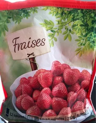 Fraises Lidl 750g, code 4056489123538