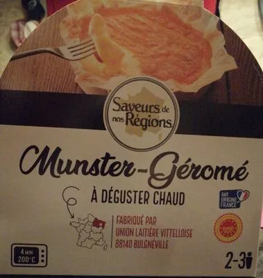 Munster-Géromé à déguster chaud Lidl , code 4056489137962