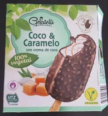 Coco & Caramelo con crema de coco Gelatelli , code 4056489169819