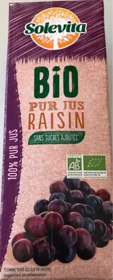 Pur jus Raisin Solevita, Lidl , code 4056489276098