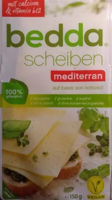 Bedda Scheiben Mediterran bedda 150g, code 4056924000530