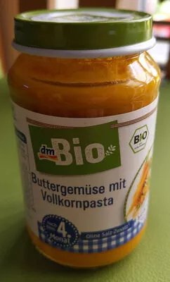 Buttergemüse mit Vollkornpasta dm 190 g, code 4058172031335