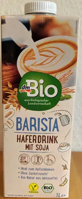 Barista Hafer Drink mit Soja dmBio, dm Bio 1 Liter, code 4058172217456