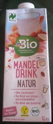 Mandel Drink Natur Dm Bio, DmBio , code 4058172217494