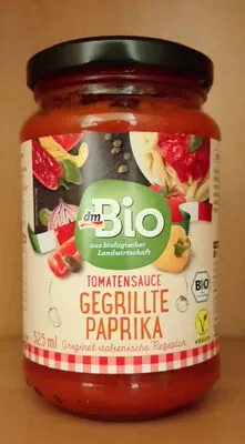 Tomatensauce gegrillte Paprika dm Bio 340 g, code 4058172268755