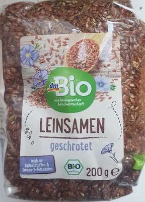 Leinsamen geschrotet dm, dm Bio, dmBio 200 g, code 4058172389580