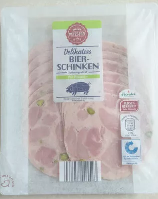 Delicatess Bierschinken mit Pistazien meine Metzgerei 150g, code 4061458015523